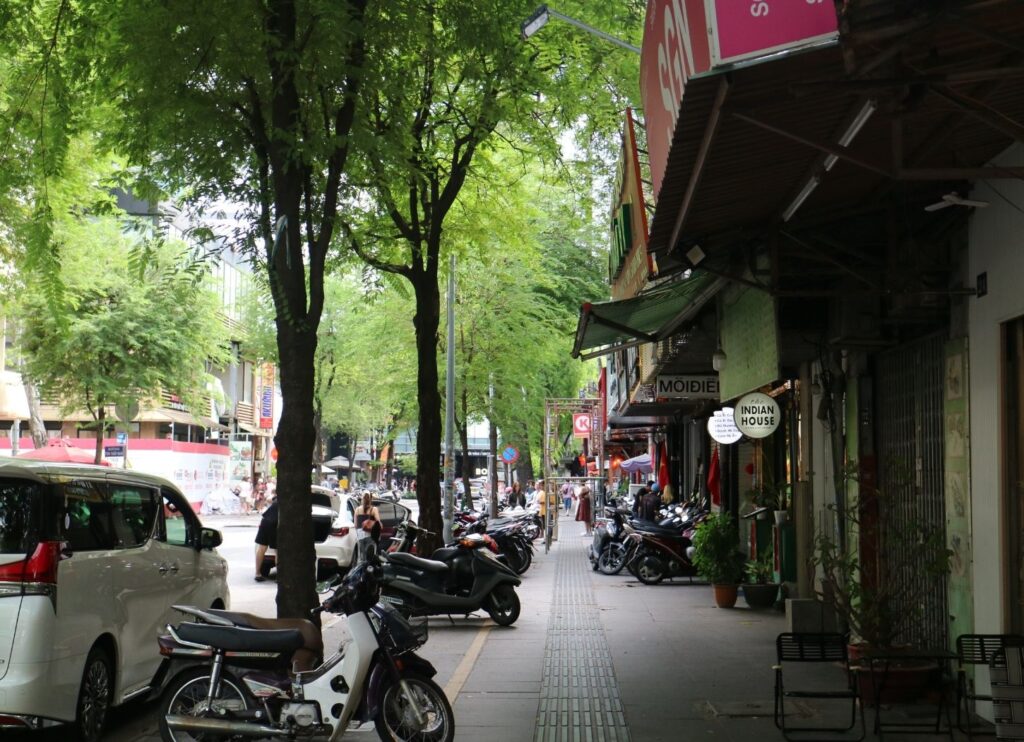 ベトナムの街並み