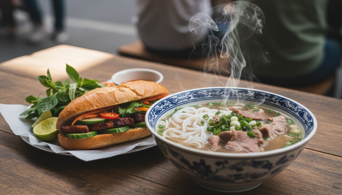 ベトナム屋台料理フォーとバインミー