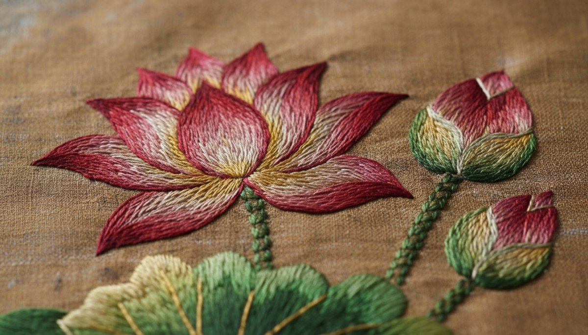 ベトナム刺繍 手刺繍技術 伝統工芸 刺繍小物