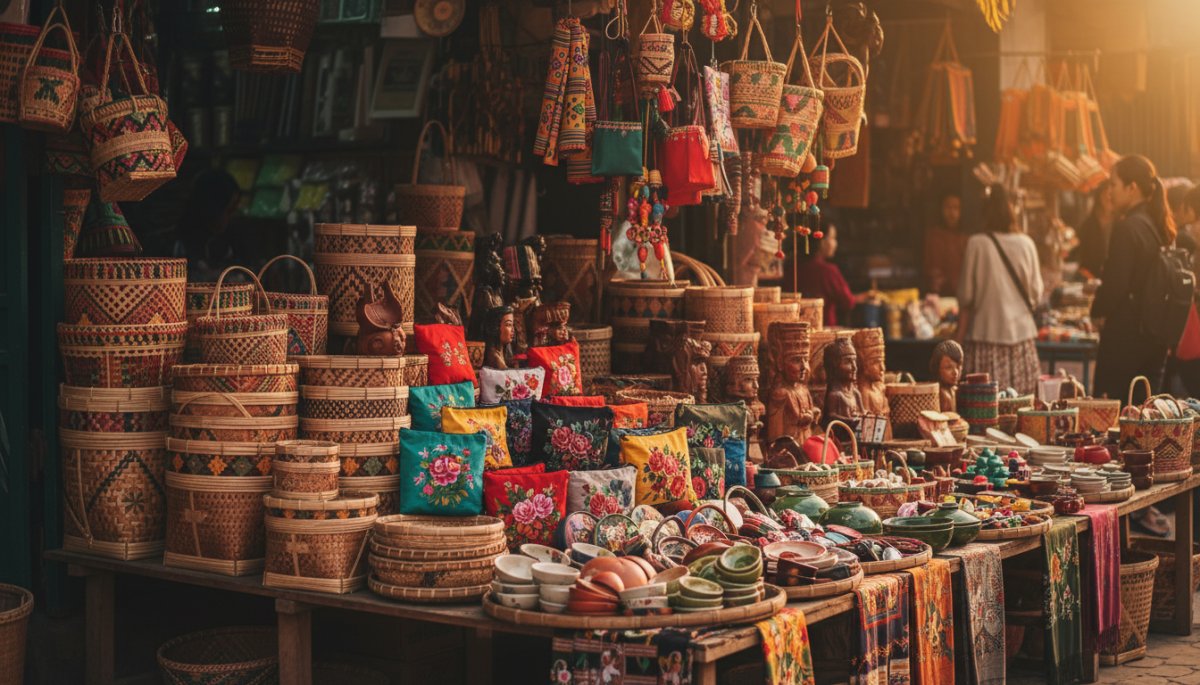 ベトナム市場 雑貨ショッピング 価格交渉 お土産選び