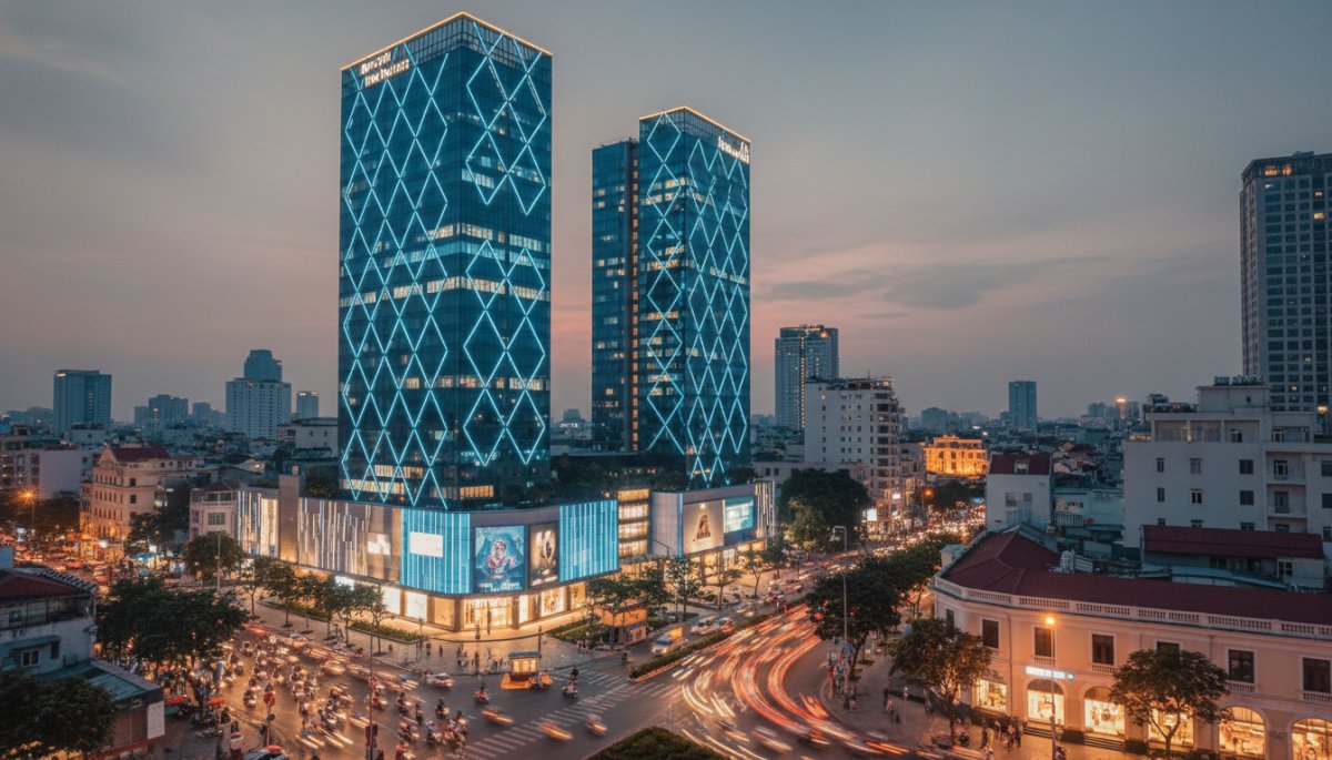 ホーチミン ビンコムセンター 外観 ショッピングモール