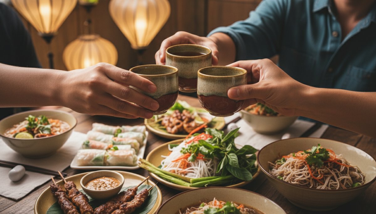 ベトナム 乾杯のマナー 食事会