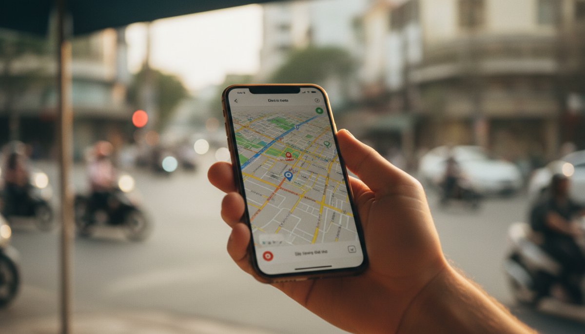 ベトナム都市部の配車アプリ利用シーン