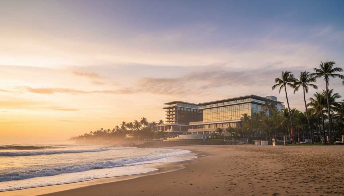 ダナンのビーチリゾートホテルとミーケビーチ