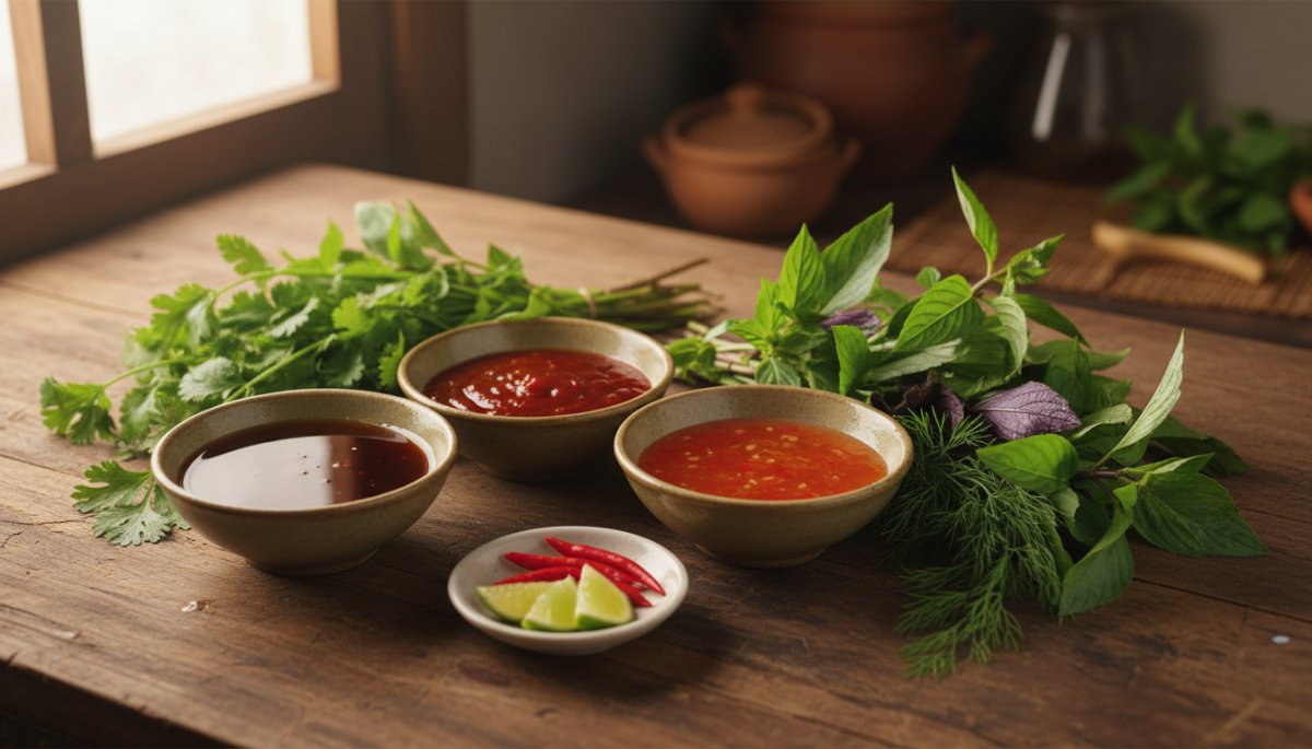 ベトナム料理の調味料セット