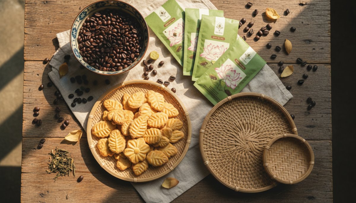 ベトナムお土産 人気商品 コーヒー お茶 伝統菓子