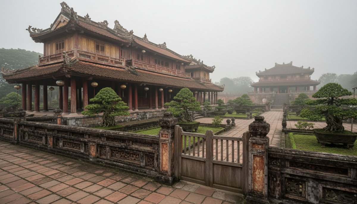 フエの王宮と歴史的建造物