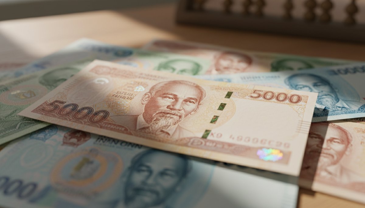 ベトナムドン紙幣と両替レート