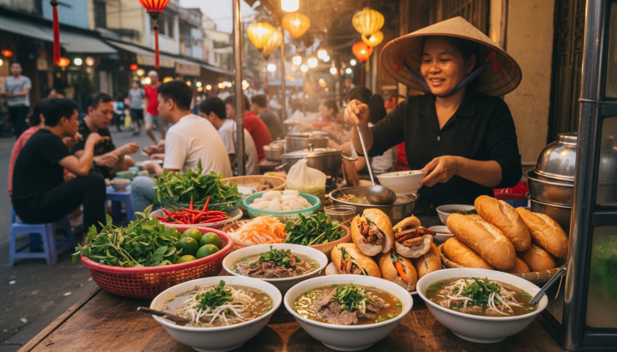ホーチミンのベトナム料理と屋台文化