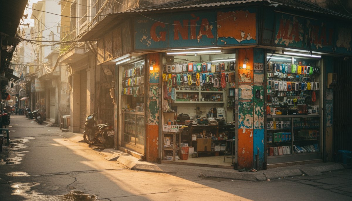 ベトナム市内の携帯ショップでSIMカード購入