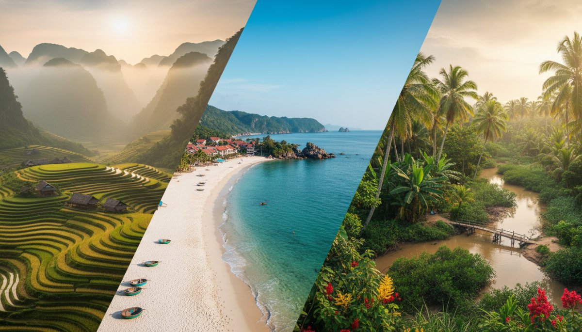 ベトナムの雨季と乾季を徹底解説!地域別ベストシーズンの選び方