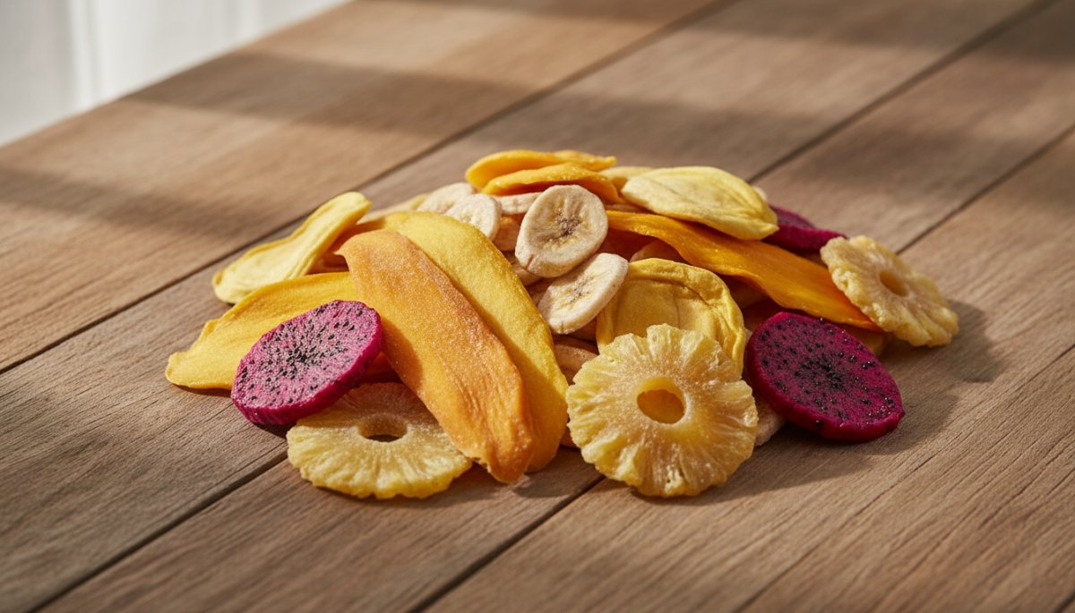 ベトナムドライフルーツの種類と盛り付け